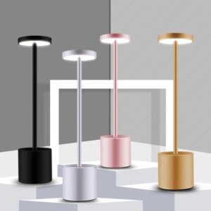 Lampe champignon moderne rechargeable