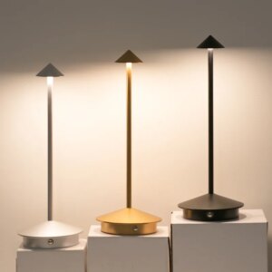 Lampe LED champignon minimaliste
