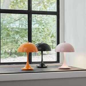 Lampe champignon LED élégante