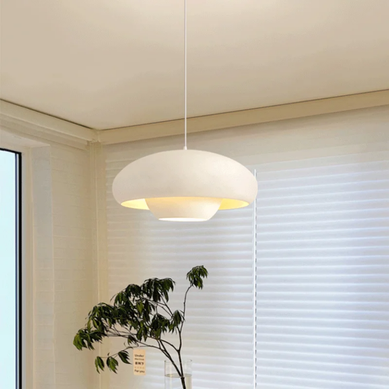 Plafonnier champignon minimaliste nordique