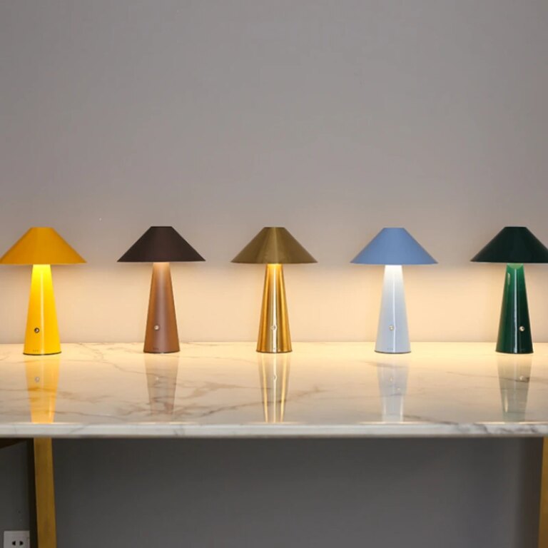 Lampe champignon design