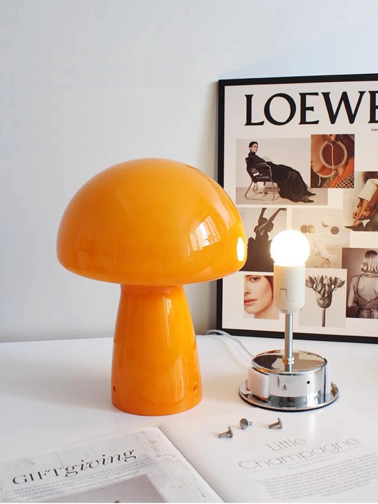 Lampe champignon design moderne LED
