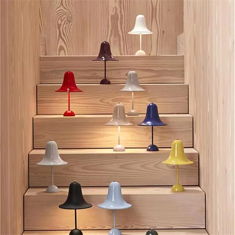 Petite lampe champignon à cloche