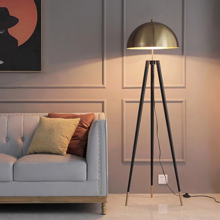 Lampadaire champignon autoportante