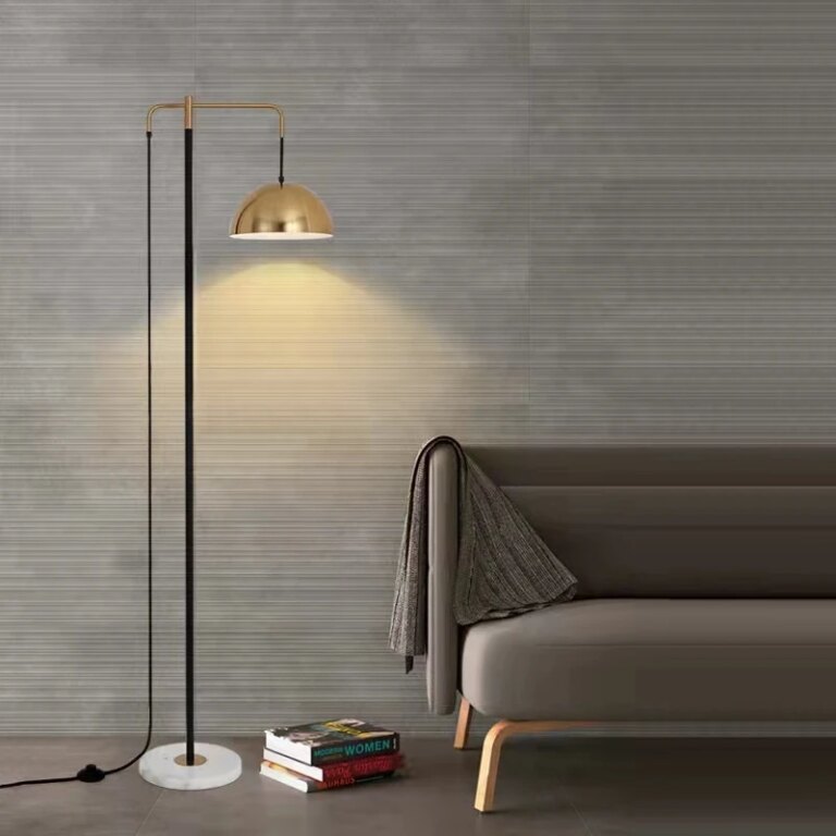 lampadaire champignon minimaliste