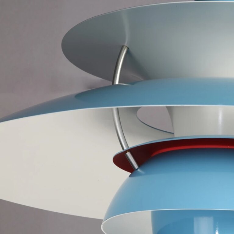 suspension champignon en métal moderne