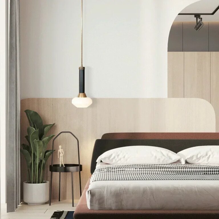 suspente champignon moderne