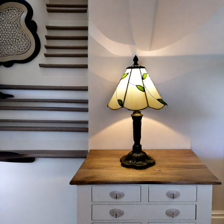 Lampe Champignon Tiffany Lumière de Crépuscule