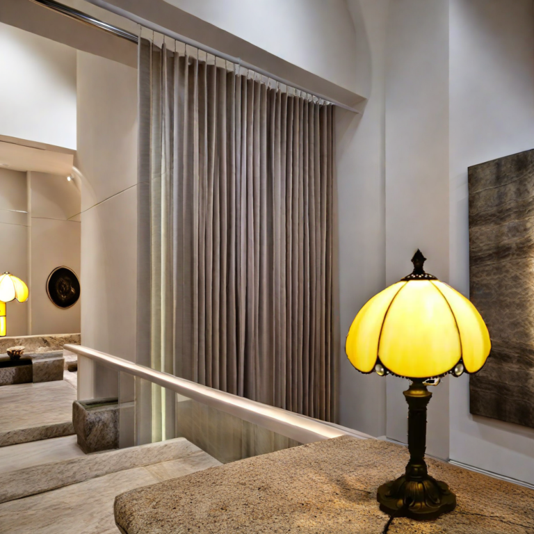 Lampe Champignon Tiffany Lumière du soleil