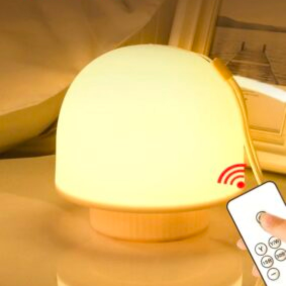 Veilleuse en forme de champignon