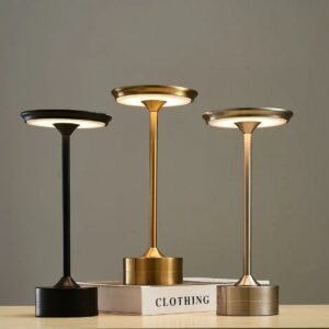 Lampe champignon plat LED